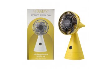 VITAMMY dream desk fan żółty